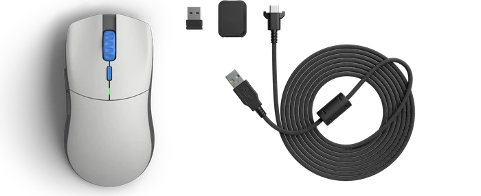 Glorious Series One PRO Wireless, Vidar - Forge, USB