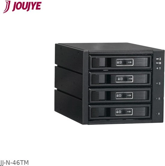 Jou Jye JJ-N-46TM, 3x 5.25" Wechselrahmen auf 4x 3.5"/2.5"