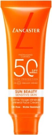 Lancaster Sun Beauty Sensitive Skin Mineral Face Cream LSF50, 50ml
