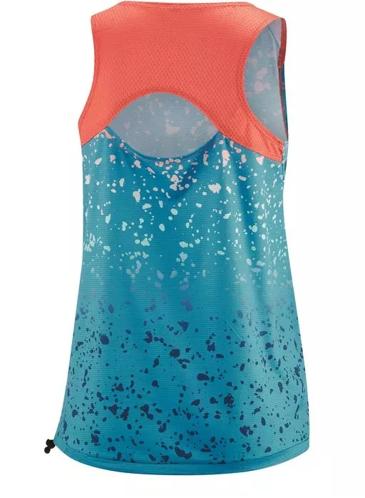 Gonso Dobbiaca Trikot ärmellos mosaic blue (Damen)