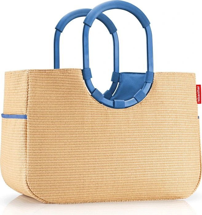 Reisenthel Loopshopper L raffia blue