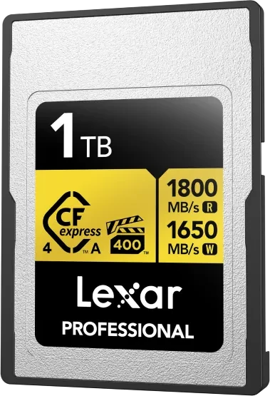 Lexar Professional GOLD R1800/W1650 CFexpress 4.0 Type A 1TB