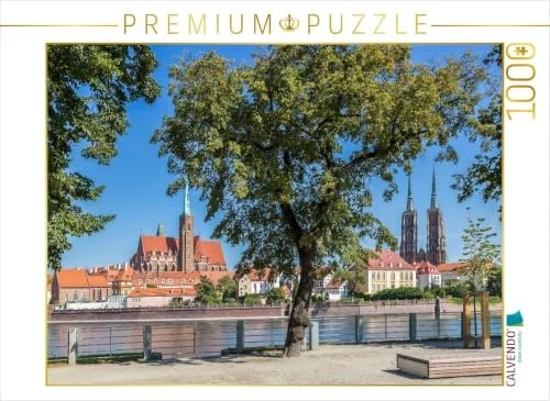 Calvendo Breslau Dominsel mit Kreuzkirche und Breslauer Dom