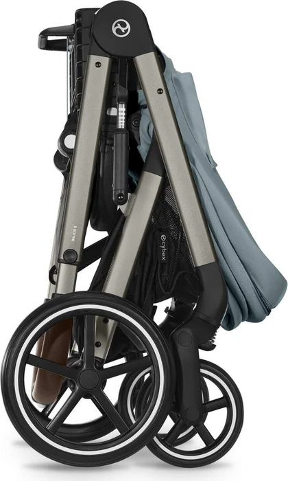 Cybex Balios S Lux Taupe Frame stormy blue 2024