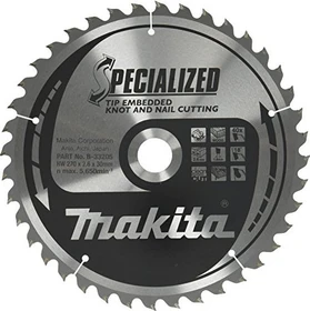 Makita Specialized Kreissägeblatt 40Z, 270x2.6x30mm, 1 Stück