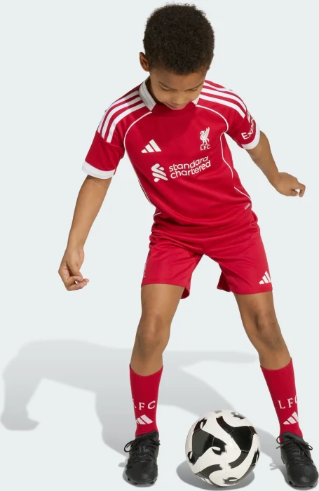 adidas Liverpool FC 2025/2026 Heimausrüstung (Junior)