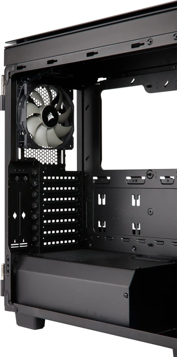Corsair Obsidian 500D, Glasfenster