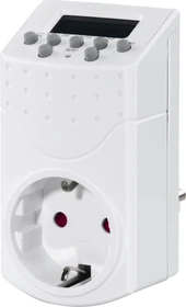 Hama Digitale Wochen-Zeitschaltuhr "Mini", IP20, weiß