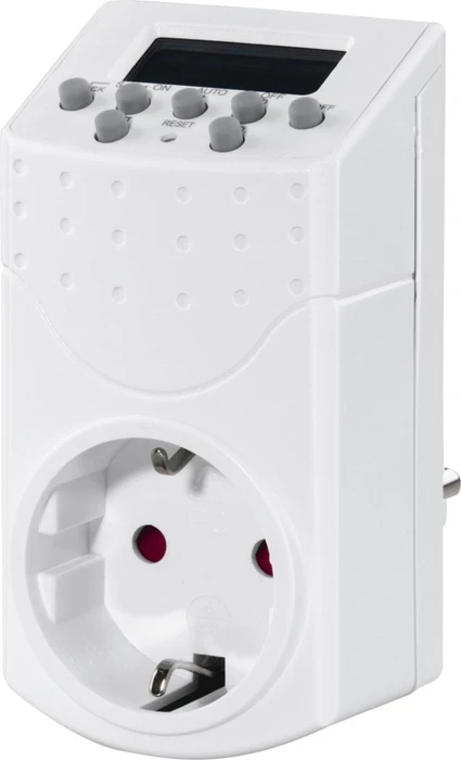 Hama Digitale Wochen-Zeitschaltuhr "Mini", IP20, weiß