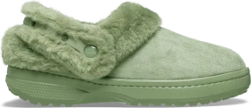 Crocs Classic Unfurgettable Vegan Suede Clog cargo