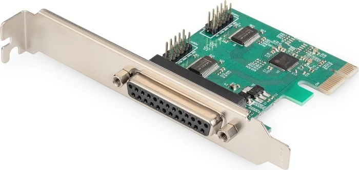 Digitus 1x parallel/2x seriell, PCIe x1
