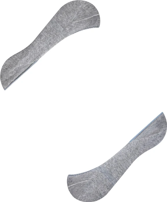 Falke Step Medium Cut Socken light greymel. (Damen)