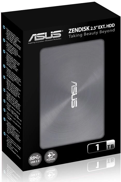 ASUS Zendisk AS400 silber 500GB, USB 3.0