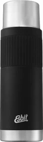Esbit Sculptor Isolierflasche 1l schwarz mit Manschette