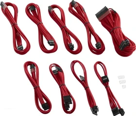 CableMod PRO ModMesh C-Series Cable Kit, AXi, HXi, RM, rot (CM-PCSI-FKIT-NKR-R)