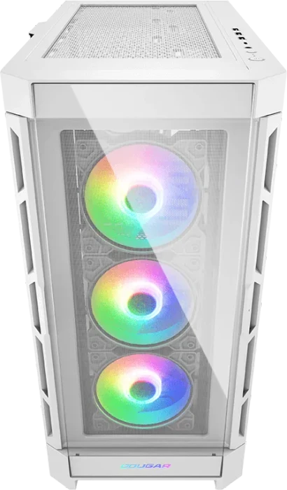 Cougar Duoface Pro RGB White, weiß, Glasfenster
