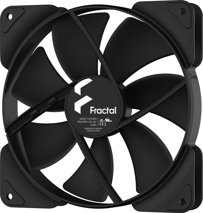 Fractal Design Aspect 14 PWM, schwarz, 140mm