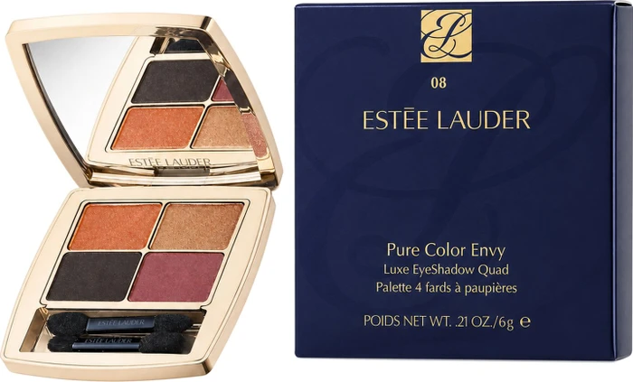 Estée Lauder Pure Color Envy Luxe Lidschatten nachfüllbar Quad 08 wild earth, 6g