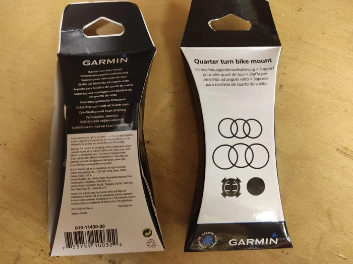 Garmin Edge 200/500/800 Fahrradcomputer Halterung