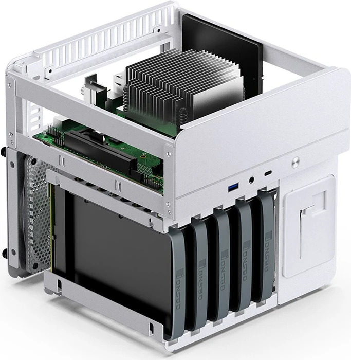 Jonsbo N2, weiß, Mini-ITX