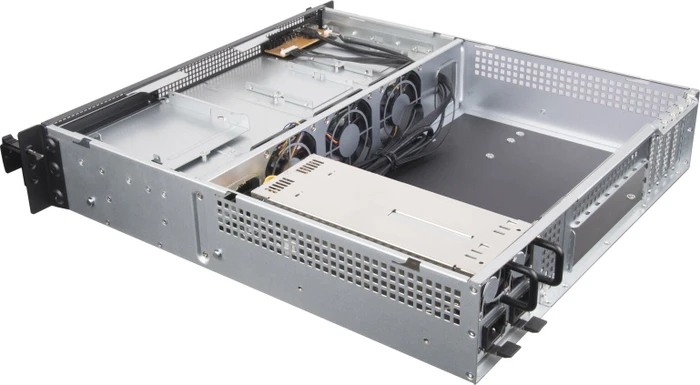 SilverStone Gemini GM600-2UG Gold 600W, 2HE-Servernetzteil