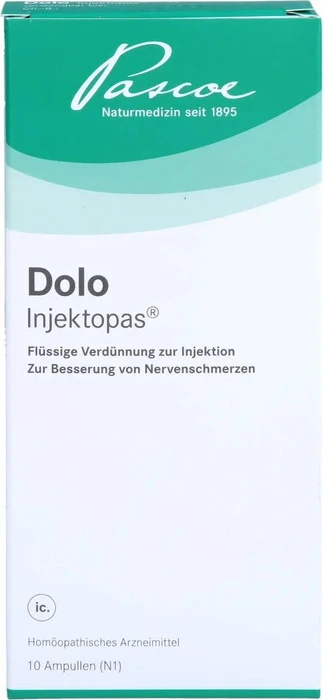 Dolo Injektopas Flüssige Verdünnung zur Injektion Ampullen, 10 Stück