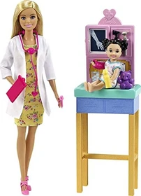 Mattel Barbie - Kinderärztin mit Kleinkind