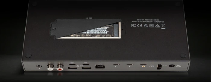 Sonnet Echo 20 Thunderbolt 4 SuperDock, Thunderbolt 4 [Buchse]