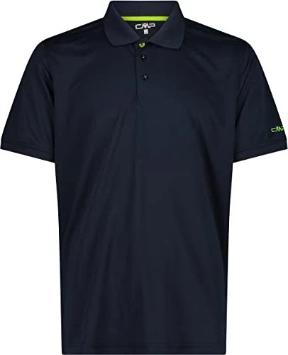 CMP Funktions Poloshirt kurzarm b. blue/limegreen (Herren)