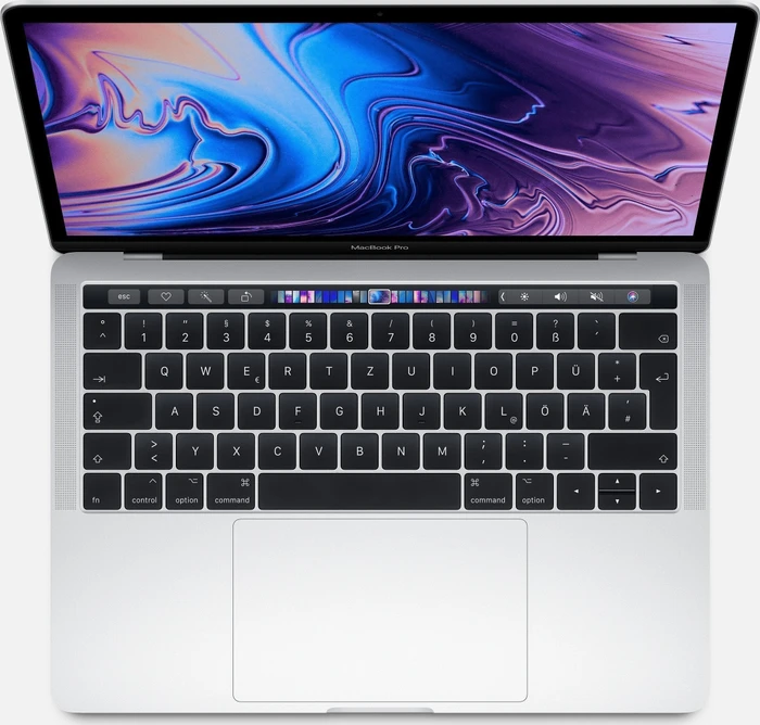 Apple MacBook Pro 13.3", silber, Core i7-8557U, 16GB RAM, 1TB SSD, DE [2019]