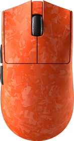 Yunzii M2 Dual 8K Custom Wireless Gaming Maus, orange, USB/Bluetooth