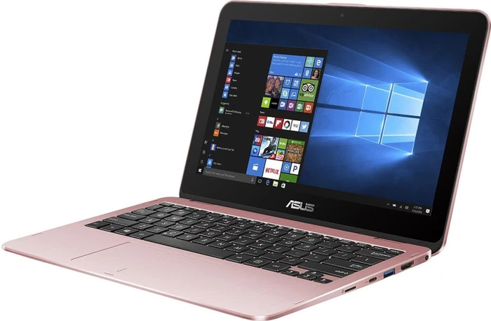 ASUS VivoBook Flip 12 TP203NAH-BP056T, Rose Gold, Pentium N4200, 4GB RAM, 1TB HDD, DE