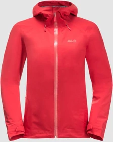 Jack Wolfskin Highest Peak Funktionsjacke tulip red (Damen)