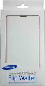 Samsung EF-WN900BW Flip Wallet für Galaxy Note 3 weiß