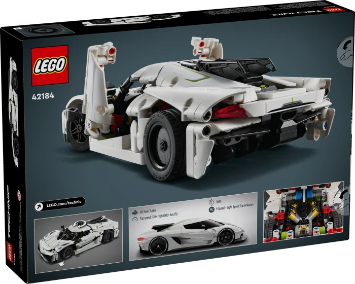 LEGO Technic - Koenigsegg Jesko Absolut Supersportwagen weiß
