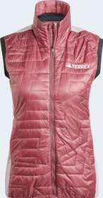 adidas Terrex Xperior Varilite Hybrid PrimaLoft Funktionsweste preloved fig/burgundy (Damen)