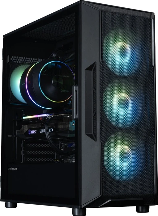 Zalman i3 Neo ARGB, schwarz, V2, Glasfenster
