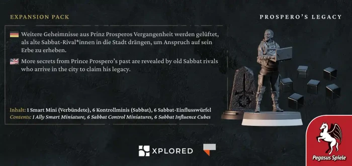 Teburu Vampire: Die Maskerade - Milan Uprising - Prospero's Legacy (Erweiterung)
