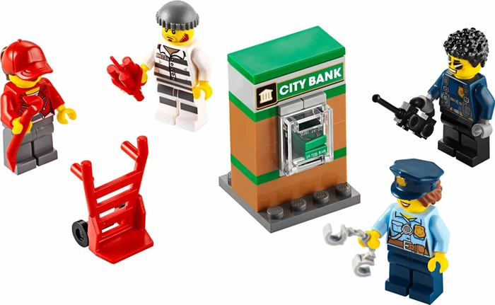 LEGO Minifigures - Polizei-Minifiguren-Zubehörset