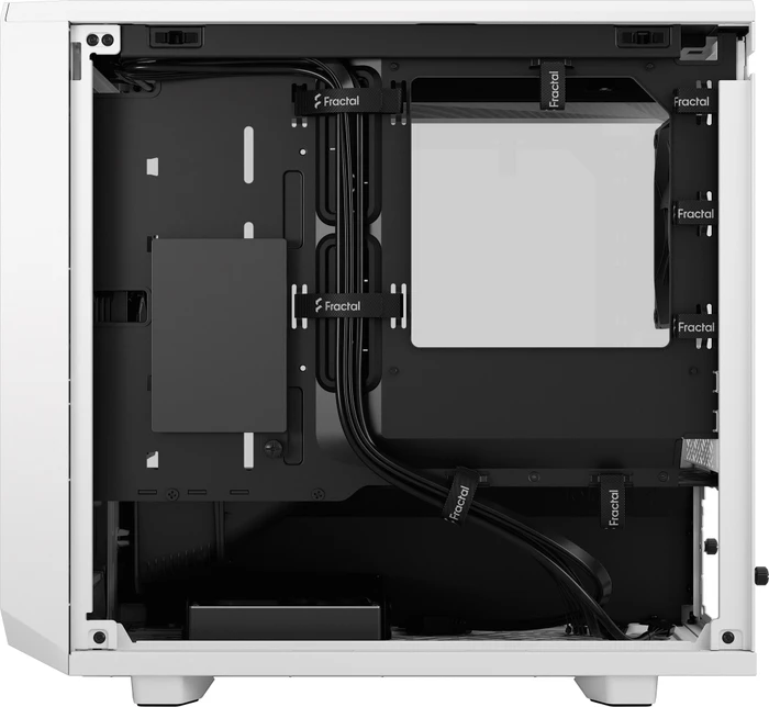 Fractal Design Meshify 2 Nano White TG Clear Tint, Glasfenster, Mini-ITX