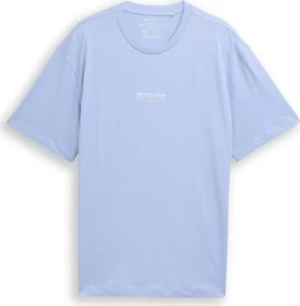 Tom Tailor Relaxed Fit aus Baumwolle T-Shirt kurzarm brunnera blue (Herren)