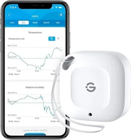Govee Bluetooth Thermometer mit Hygrosensor Innen, Thermo/Hygro-Sensor (H5074)