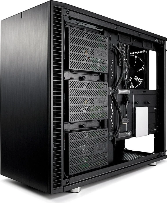 Fractal Design Define S2 Blackout, Glasfenster, schallgedämmt