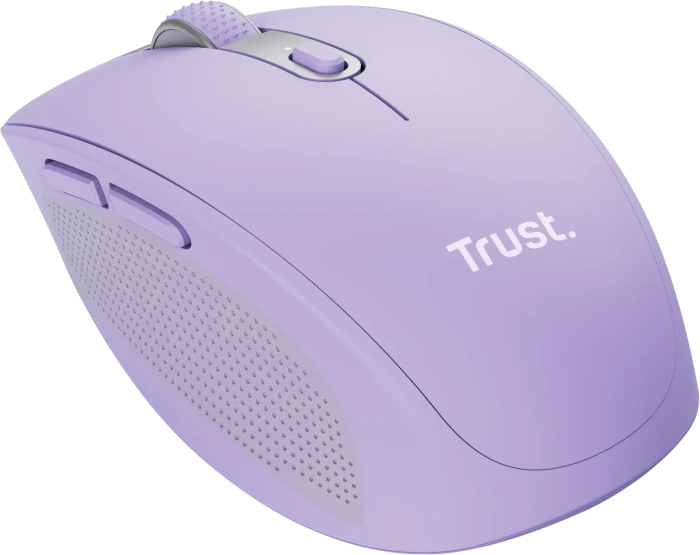 Trust Ozaa Compact Wireless Mouse violett, USB/Bluetooth