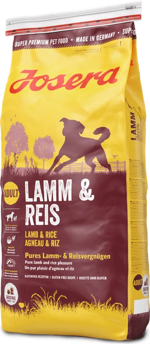 Josera Adult, Lamm & Reis, 15kg