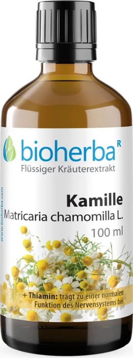 Bioherba Kamille Matricaria chamomilla L. Tropfen Tinktur, 50ml