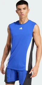 adidas Tennis Pro Heat.RDY Funktionsshirt ärmellos lucid blue/black (Herren)
