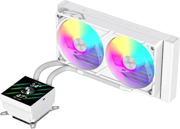 GameMax Glacier 240 WH, weiß