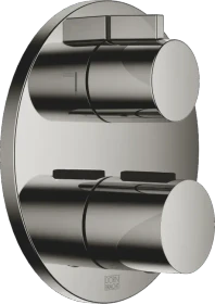 Dornbracht UP-Thermostat mit Zweiwege-Mengenregulierung dark Chrome