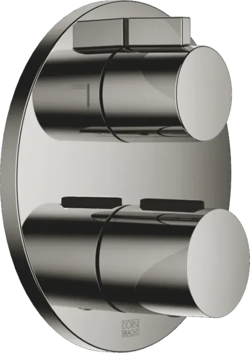 Dornbracht UP-Thermostat mit Zweiwege-Mengenregulierung dark Chrome